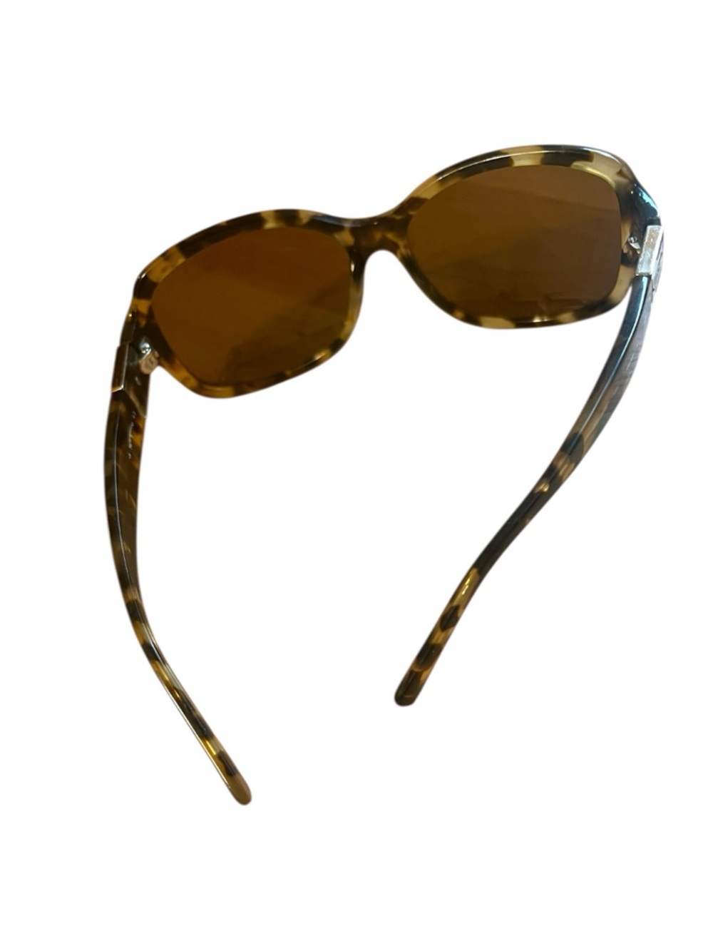 Kate Spade Annika Tortoise Shell Sunglasses with Large Logo - Picture 4 of 4